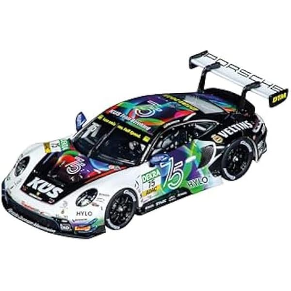Racerkväll - CARRERA - Porsche 911 GT3 R Team Bernhard - Svart - Skala 1:32 - DTM 2023