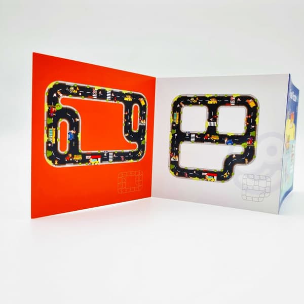 TOOKY TOY Road Puzzle til børn Highway Model 21 stk. FSC-certifikat
