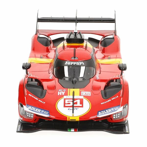 Bil Bburago Ferrari Racing 499 LMH #51 1:18