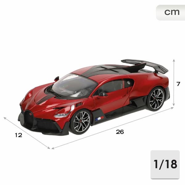 Bil Bburago GT Bugatti Divo 1:18