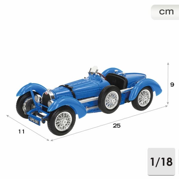 Bil Bburago GT Bugatti Type 59 1:18
