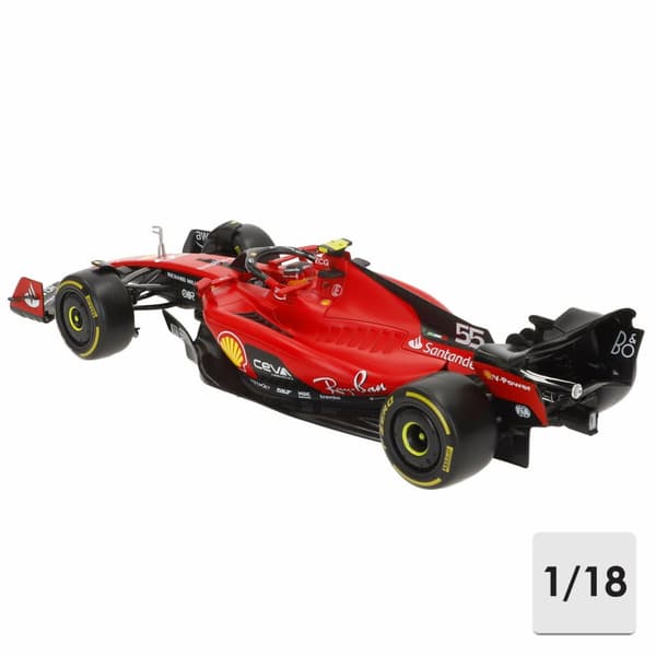 Bil Bburago Ferrari F1 Racing SF23 #55 C 1:18