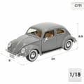 Miniatyrbild 4 av 6: Bil Bburago GT-Volkswagen Kafer Beetle (1955) 1:18