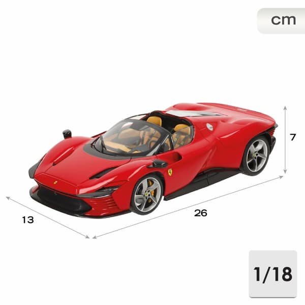 Bil Bburago Ferrari Daytona SP 1:18