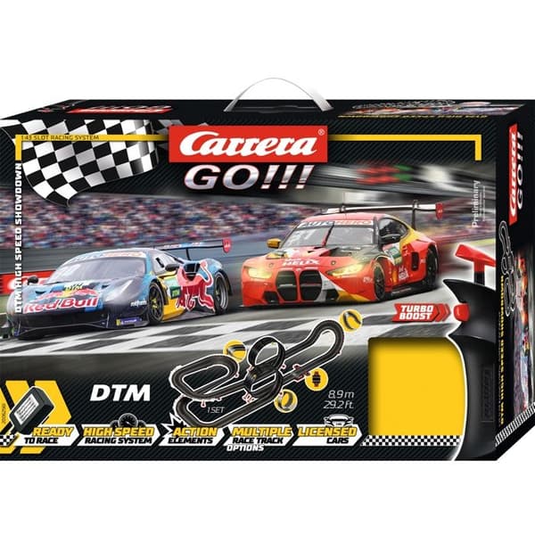 Carrera GO!!!-racingset DTM High Speed Showdown - CARRERA - 62561 - Interiör - Vit - Unisex