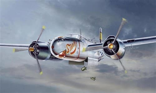 Italeri Plast modell a-26b Invader 1/72