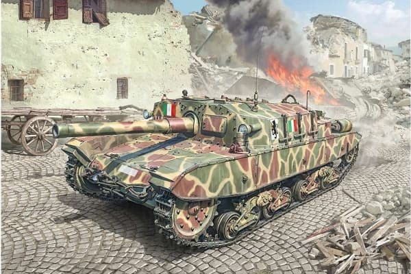 1:35 Puoliksi liikkuva M43 Bassotto