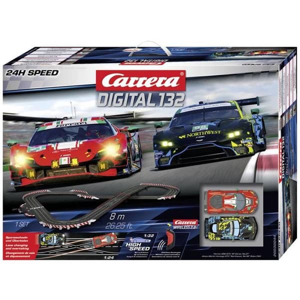Carrera 20030044 DIGITAL 132 Vitesse 24H Set för nybörjare
