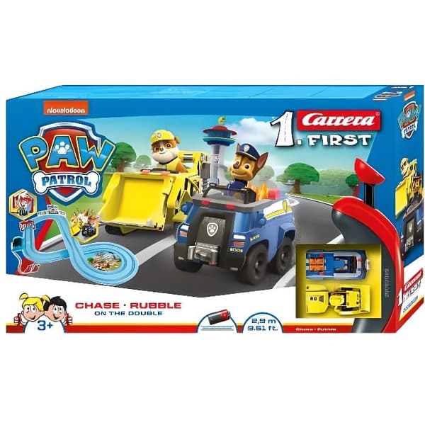 Carrera FIRST 63035 PAW PATROL Race Track - på dubbel för barn från 3 år och uppåt