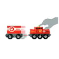 Miniatyrbild 6 av 6: Emergency Intervention Circuit - BRIO - 36025 - Blandad träleksak med poliser, brandmän och ambulanspersonal