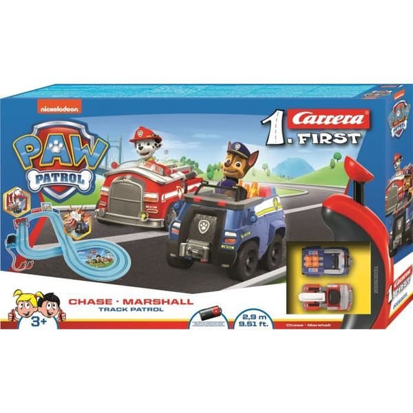 Circuit Carrera First PAW PATROL - Track Patrol - 2,9m - CARRERA - För barn från 3 år och uppåt