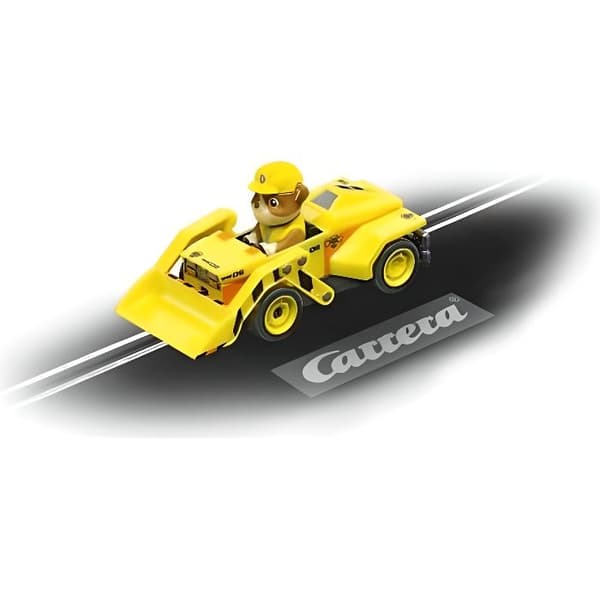 Miniatyrbil - CARRERA - Paw Patrol Rubble - Gul - Skala 1/50