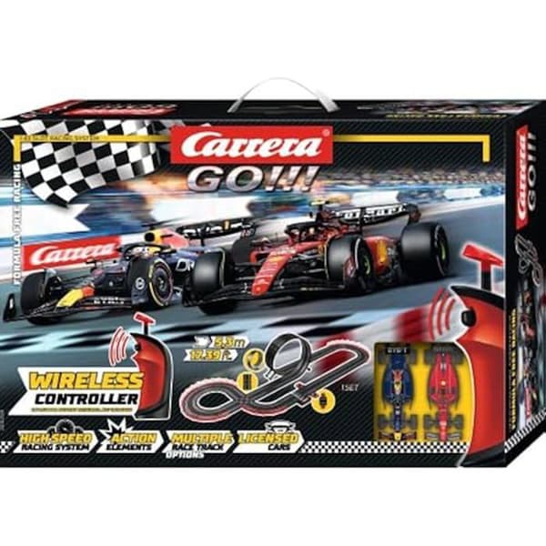 F1 utan tråd - CARRERA - 20062581 - Flerfärgad - För barn - Från 3 år