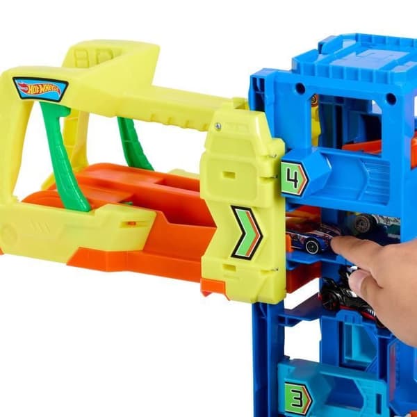 Hot Wheels City-Ultimate Garage-Set med 2 bilar ingår HKX48