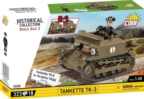 Cobi Klocki Tankette TK-3 323 blockeliai