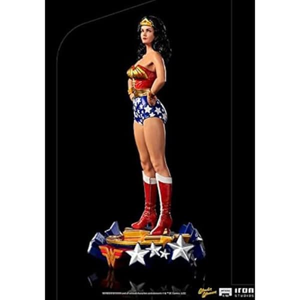 Statuett - IRON STUDIOS - Wonder Woman Lynda Carter - 1/10 Art Scale - 23 cm - Inredning