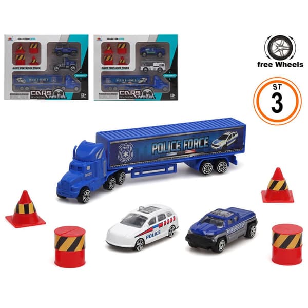 Polis-lastbil