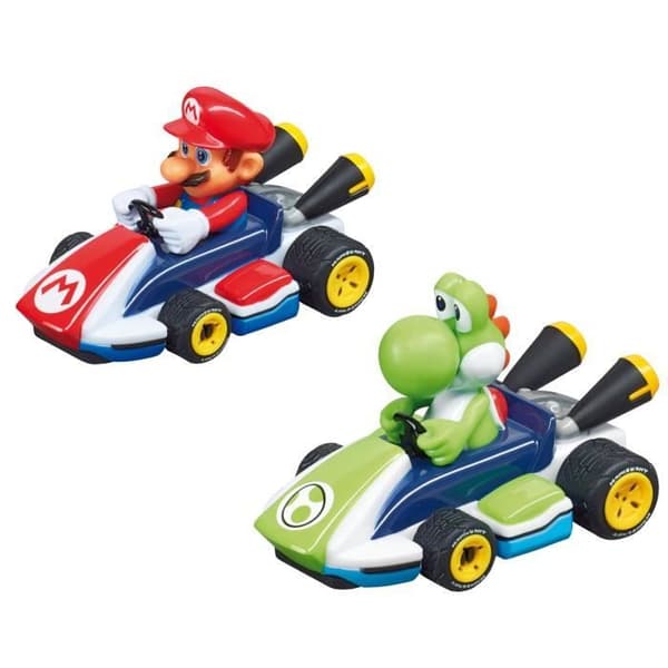 Mario Kart Circuit - CARRERA-TOYS - Komplett boxset med 2 fjärrstyrda bilar och kontroller