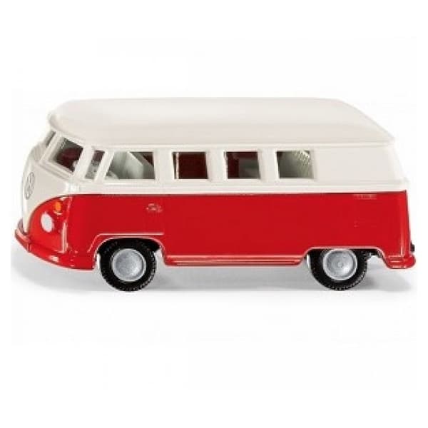 Bil - SIKU - VW T1 Buss - Skala 1:32 - 4 delar - Från 3 år
