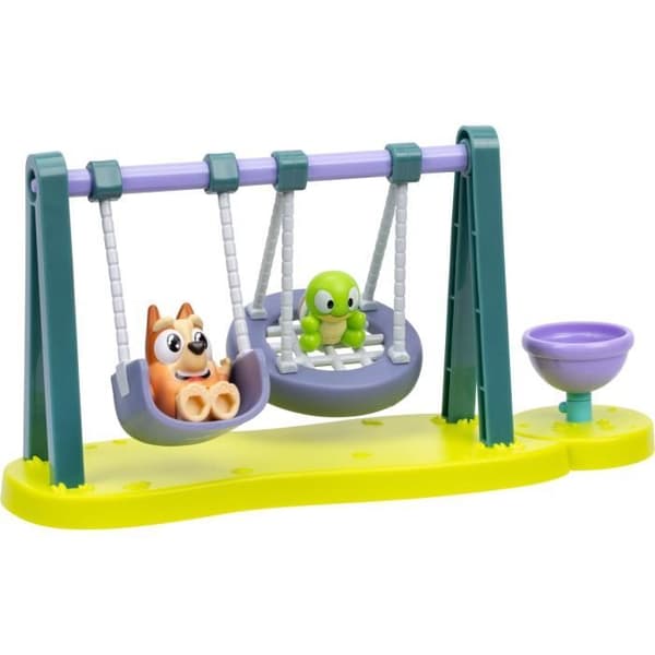 Lekområde - BLUEY - Bingo och Baby Turtle - Minipark - Gungor ingår