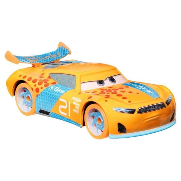 Massa fosforescerande minibilar i formgjutna 1:55 - MATTEL