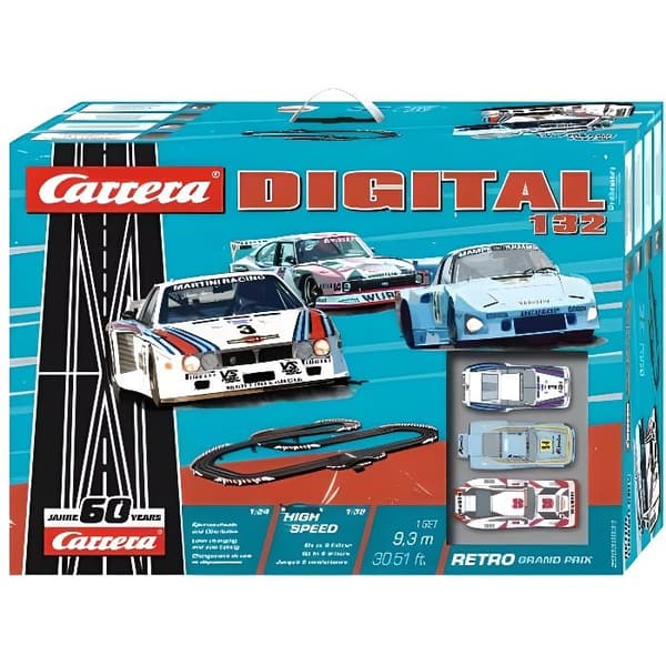 Carrera DIGITAL 132 30031 Retro Grand Prix Box Set