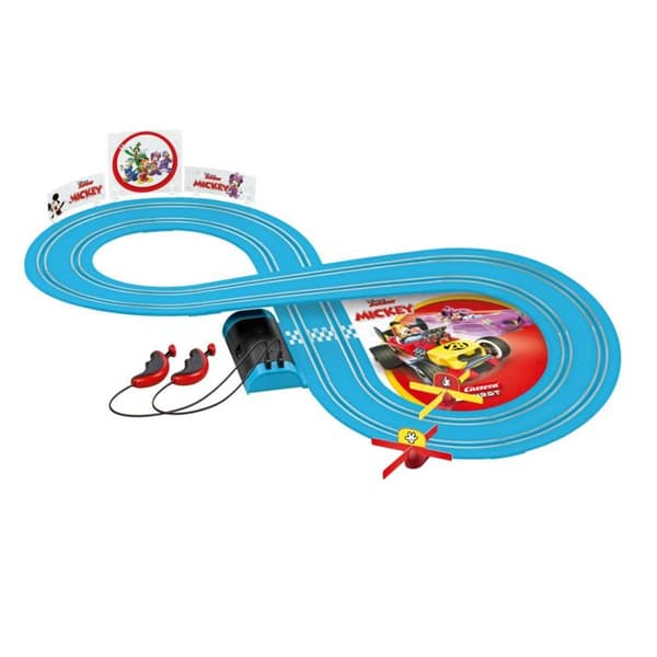 RACERBANA FÖRSTA TÄVLING 63046 MICKY MOUSE PÅ TURNÉ 2,4 M