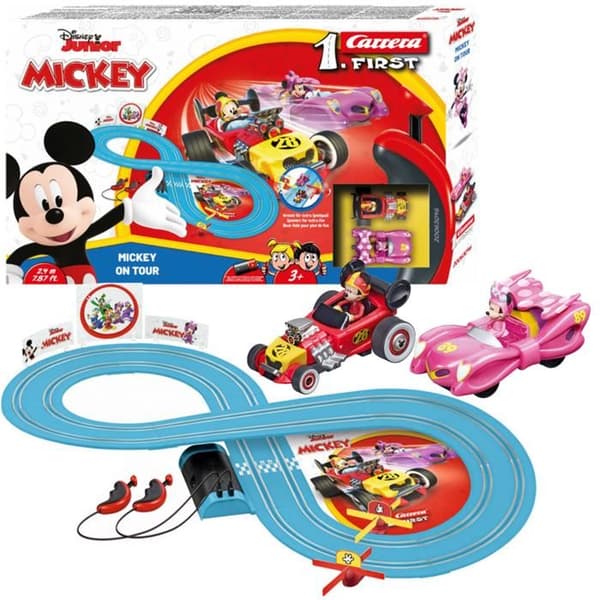 RACERBANA FÖRSTA TÄVLING 63046 MICKY MOUSE PÅ TURNÉ 2,4 M