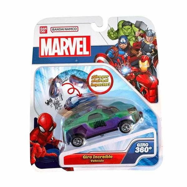 Bil legetøj Bandai Flip Cars Marvel