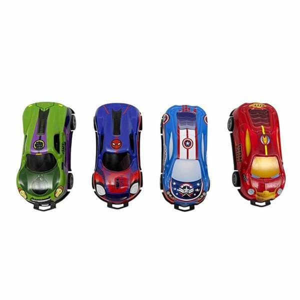 Bil legetøj Bandai Flip Cars Marvel