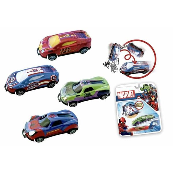 Bil legetøj Bandai Flip Cars Marvel