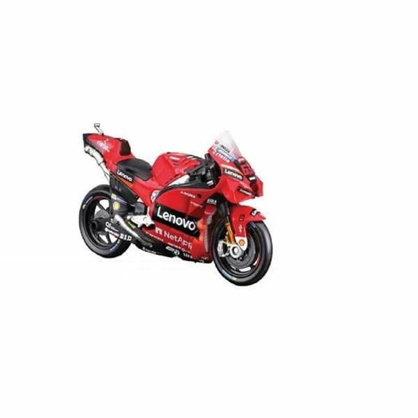 Motorcykel Colorbaby Gp Ducati Lenovo 2022 63 Francesco Bagnaia 1:18 Röd