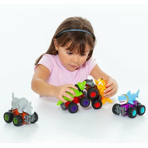 Svinghjulsbil Moltó Beast Wheels Multifarvet