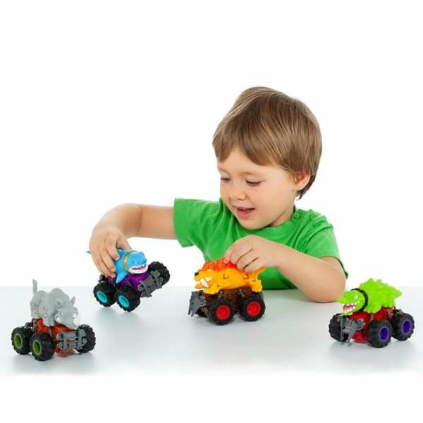 Svinghjulsbil Moltó Beast Wheels Multifarvet