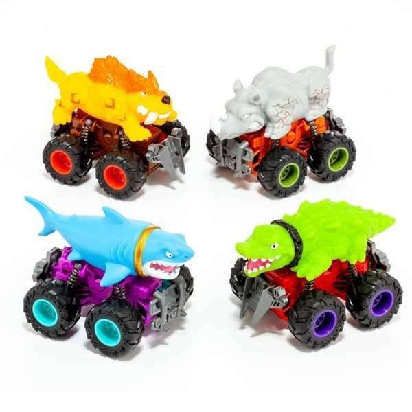 Svinghjulsbil Moltó Beast Wheels Multifarvet