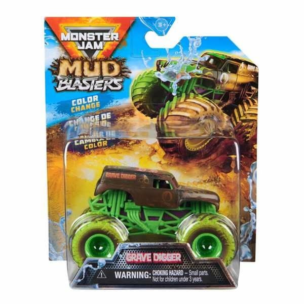 Monster Truck Monster Jam Mud Blasters 1:64 Blå