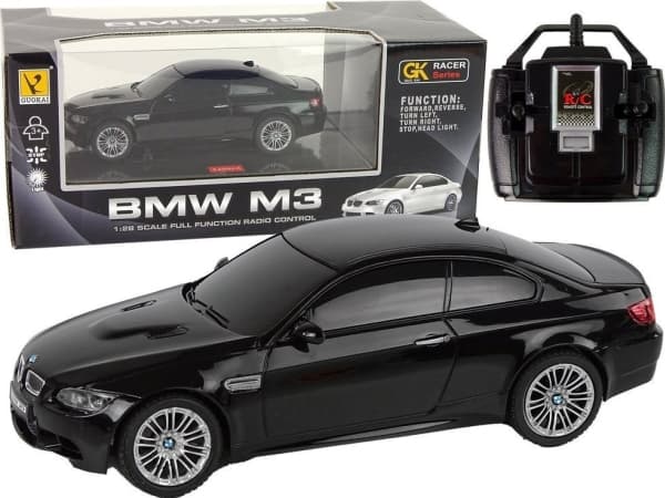 LeanToys Auto R/C BMW M3 Pilot Lights 1:28 sortering