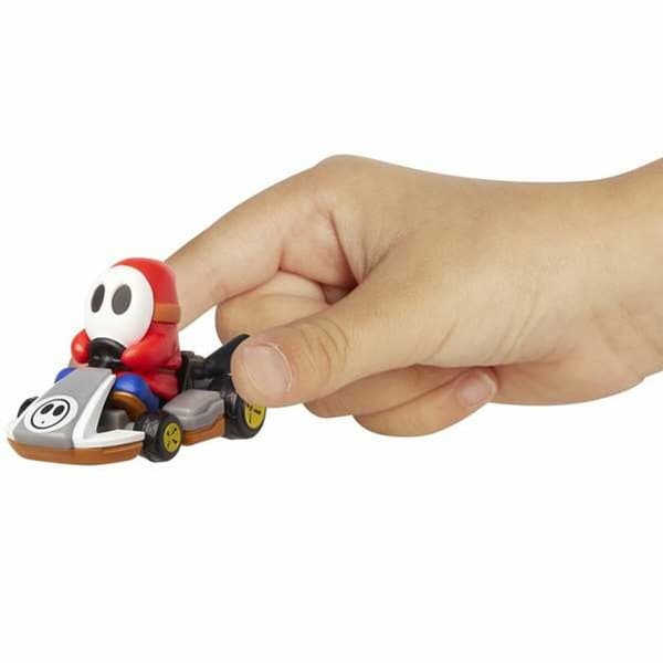 Liten leksaksbil Jakks Pacific Super Mario Kart Racers Wave 5 Multicolour (Multicolour)