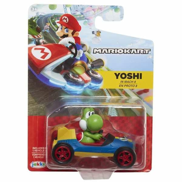 Liten leksaksbil Jakks Pacific Super Mario Kart Racers Wave 5 Multicolour (Multicolour)