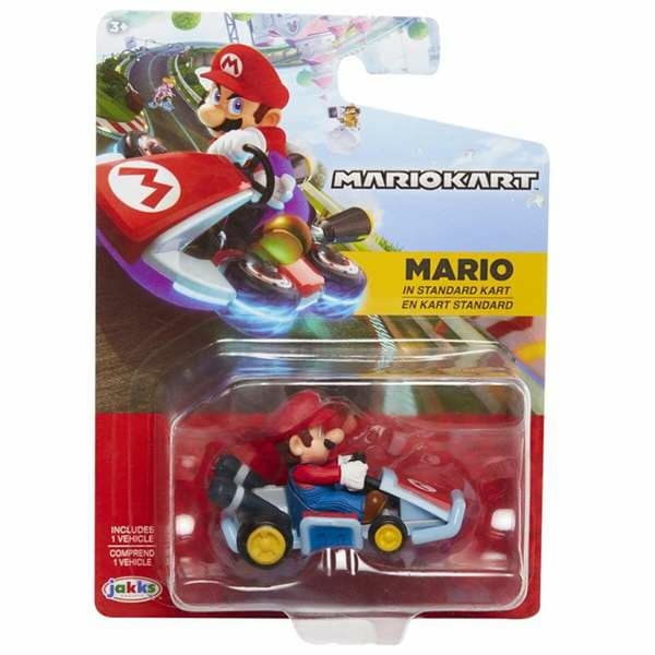 Liten leksaksbil Jakks Pacific Super Mario Kart Racers Wave 5 Multicolour (Multicolour)