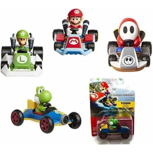 Liten leksaksbil Jakks Pacific Super Mario Kart Racers Wave 5 Multicolour (Multicolour)