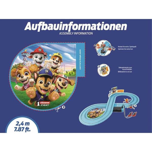 Væddeløbsbane The Paw Patrol First race 2,4 m