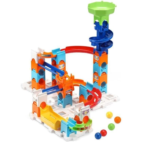 VTECH Marble Rush Marble Track - Äventyrsset S100 - 61 delar och 5 MarbleMarbles ingår