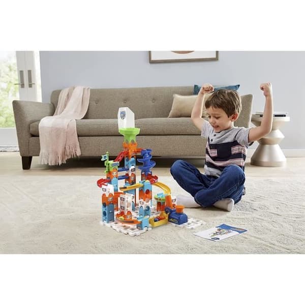 VTECH Marble Rush Marble Track - Äventyrsset S100 - 61 delar och 5 MarbleMarbles ingår