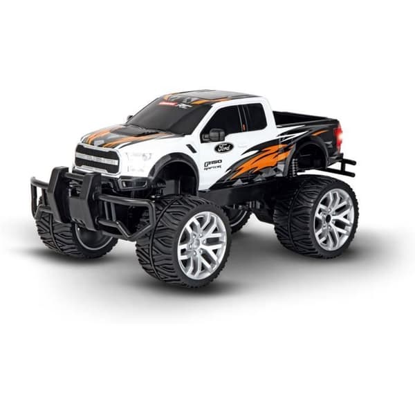 Fordon att bygga - Carrera RC - Ford F-150 Raptor - Orange och svart - Vit - Exteriör - Barn - Blandat
