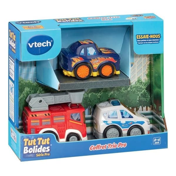 TUT TUT BOLIDES - FORDON SERIE PRO - TRIO-PACK