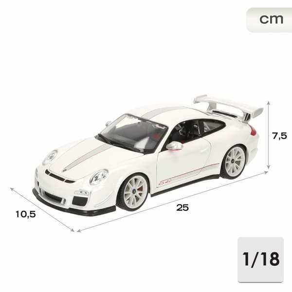 Bil Bburago GT-Porsche GT3 RS 4.0 1:18