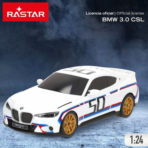 Radiostyrd bil BMW Blå Röd 1:24 20 x 6 x 7,5 cm (4 antal)