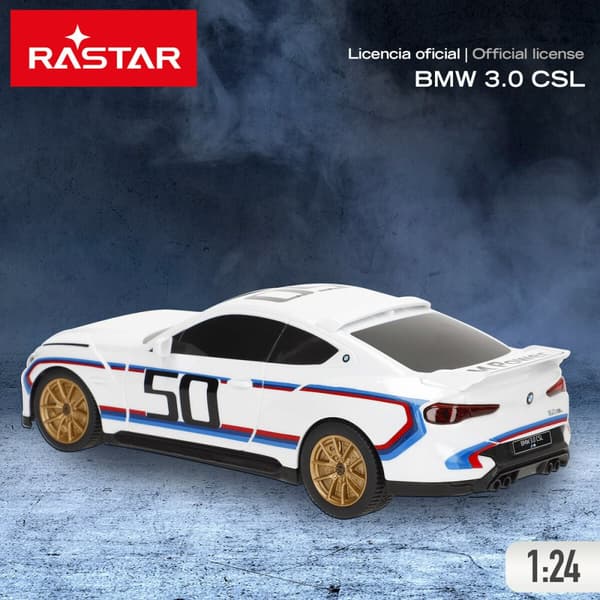 Radiostyrd bil BMW Blå Röd 1:24 20 x 6 x 7,5 cm (4 antal)