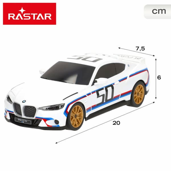 Radiostyrd bil BMW Blå Röd 1:24 20 x 6 x 7,5 cm (4 antal)